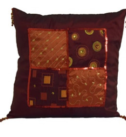 ΜΑΞΙΛΑΡΙ ΜΠΟΡΝΤΩ ΚΑΙ ΠΟΡΤΟΚΑΛΙ ΣΚΟΥΡΟ ΜΕ ΚΕΝΤΗΜΑ ΣΤΟ ΚΕΝΤΡΟ ΚΑΙ ΓΕΜΙΣΗ